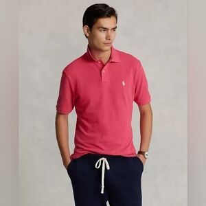 Ralph Lauren Men's Bright Coral Polo Shirt